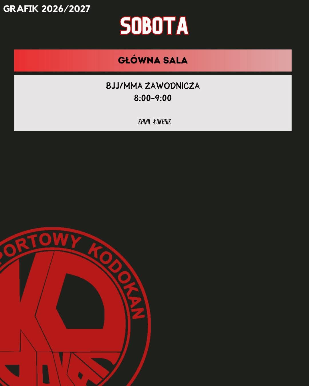 grafik sobota